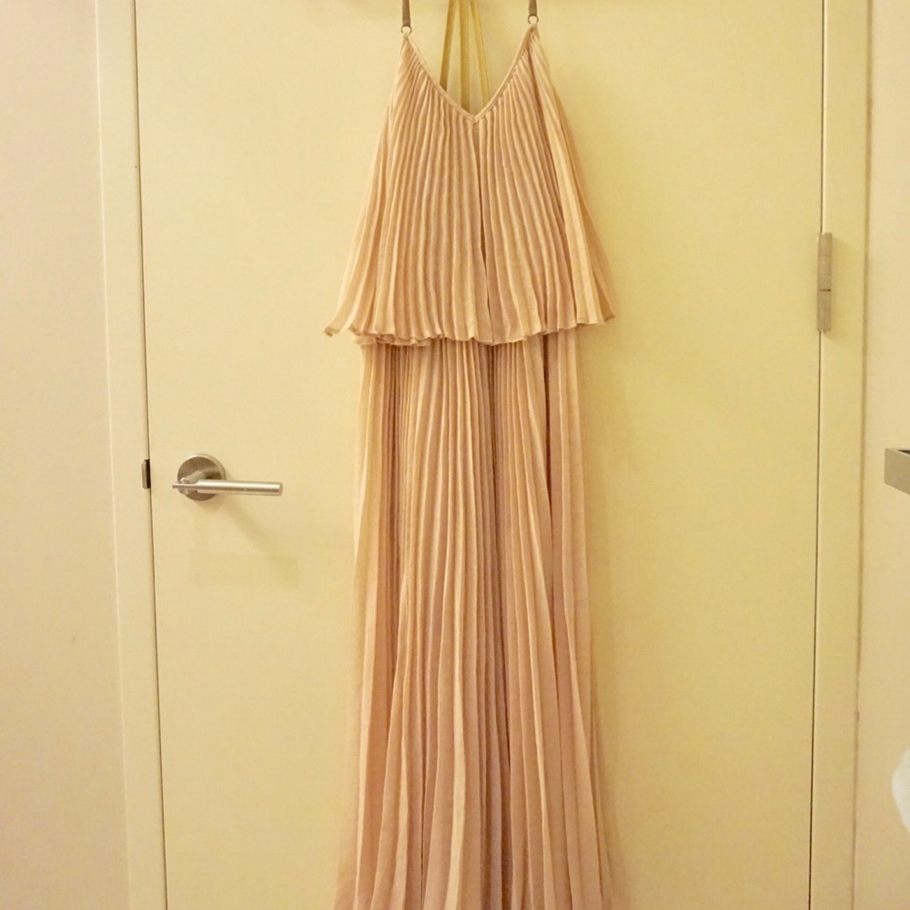 BCBG Cream Maxi Dress